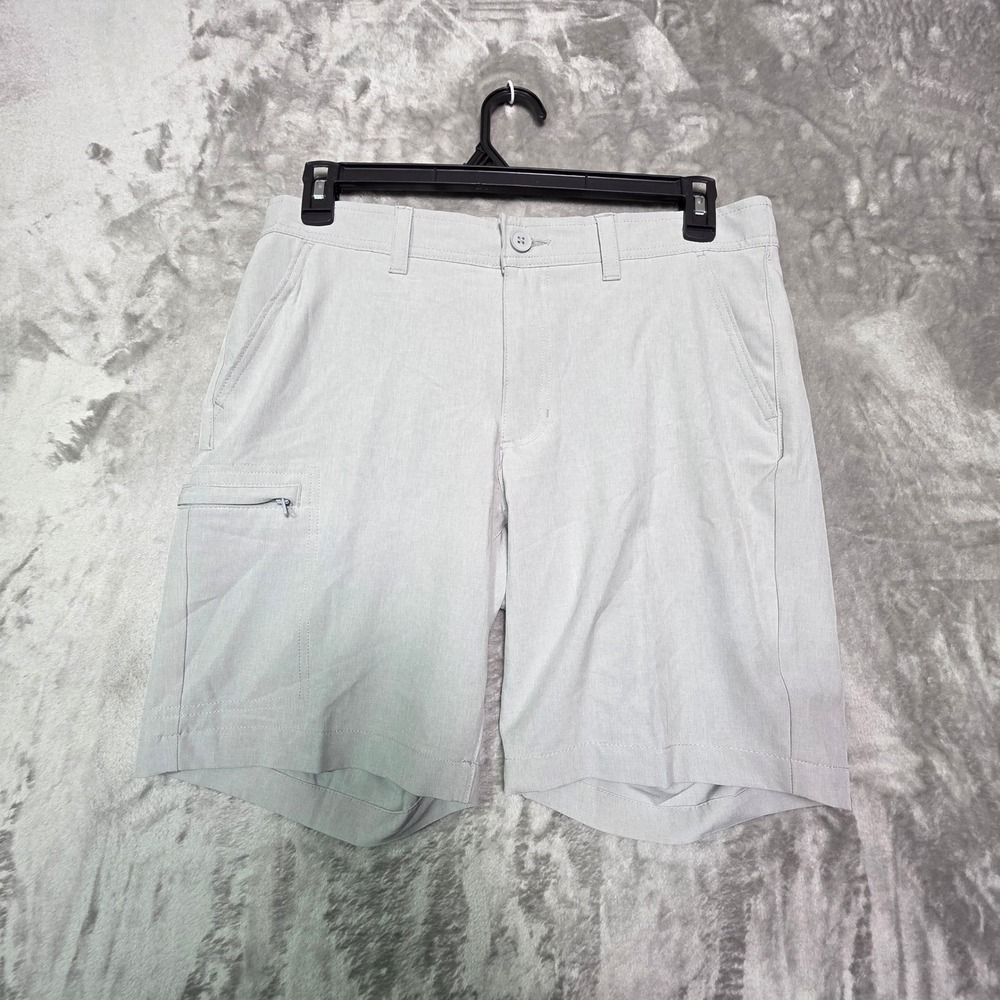 Sonoma Goods For Life Mens Tech Utility Shorts Harbor Mist Grey 33 MS41X145RN
